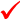checkmark