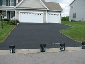 asphalt driveway