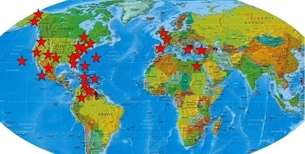 traveled usa